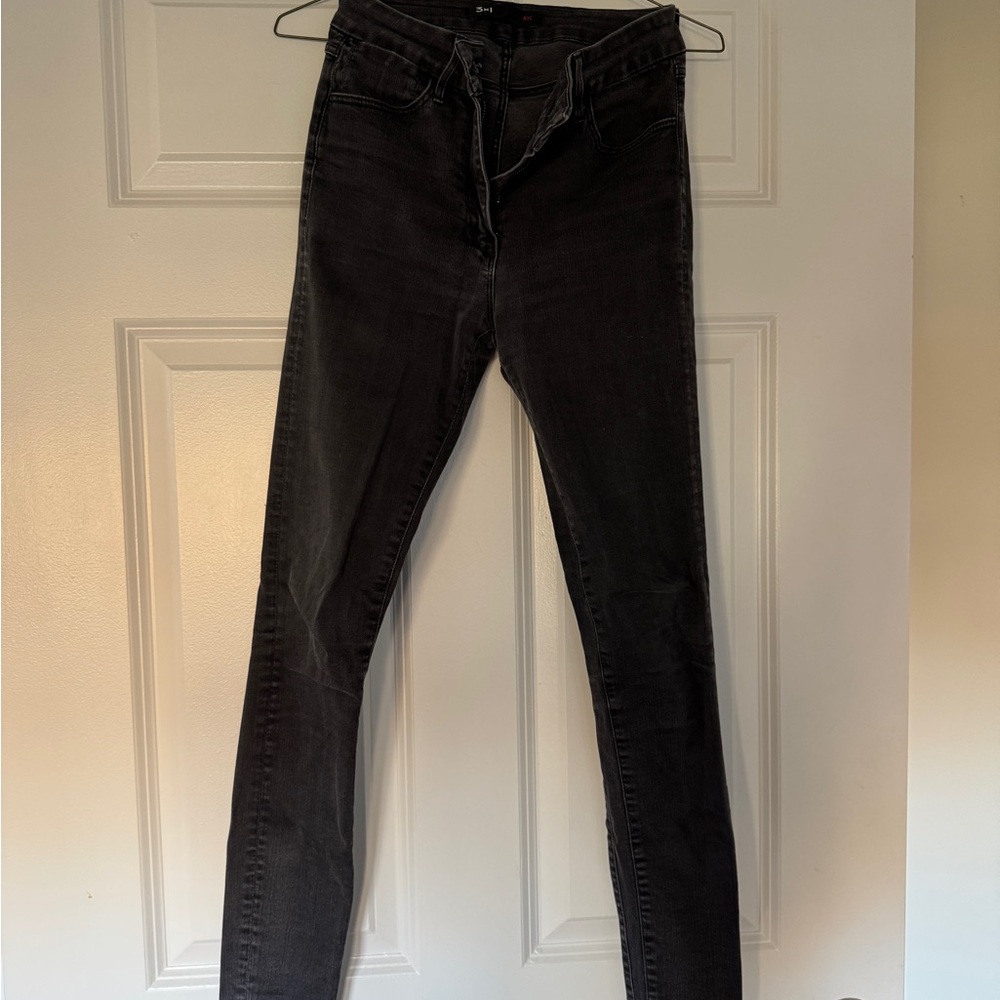 3x1 Women's Dark Skinny Jeans